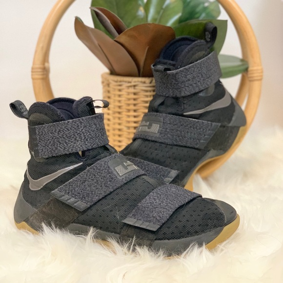 Nike Other - Nike LeBron Zoom Soldier 10 Black Gum